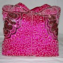 Broad Sling Handbag - Pink